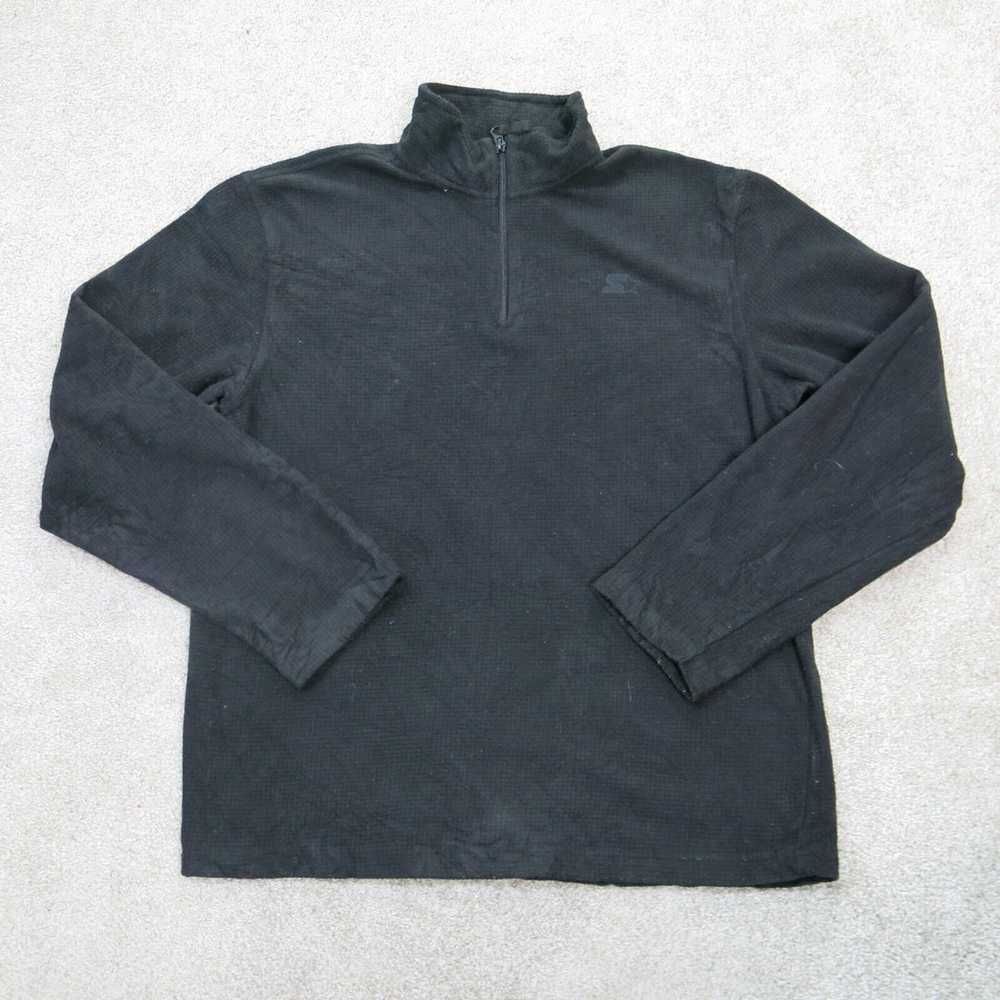 Vintage Starter Mens Sweater 1/4 Zip Long Sleeve … - image 1