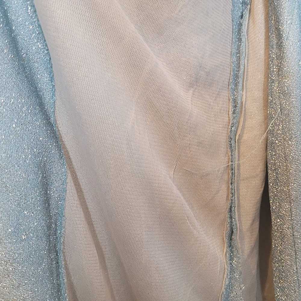 MCM Glitter Dress and Jacket Blue White Size Smal… - image 4
