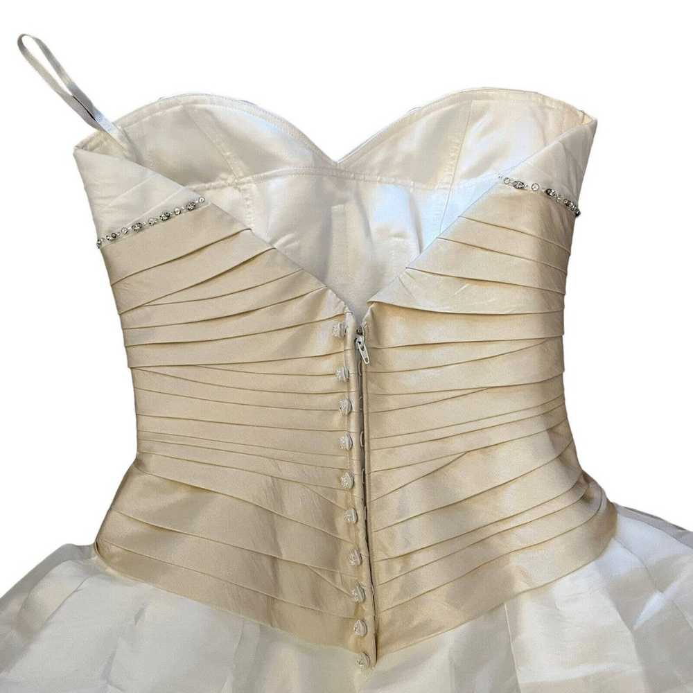 Casablanca wedding gown size 4 - image 3