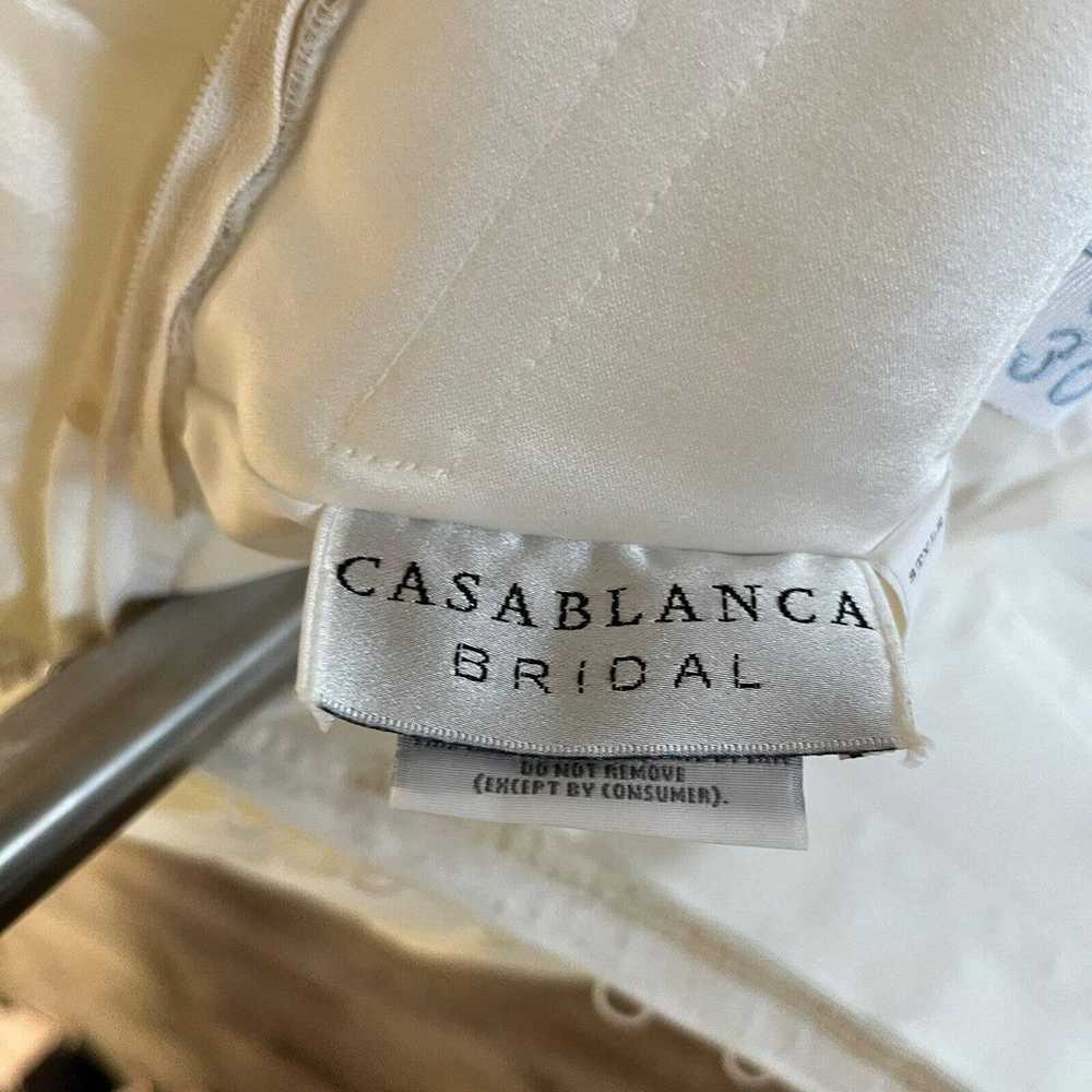 Casablanca wedding gown size 4 - image 9