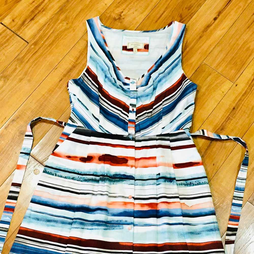 Moulinette Soeurs Anthropologie striped sleeveles… - image 2