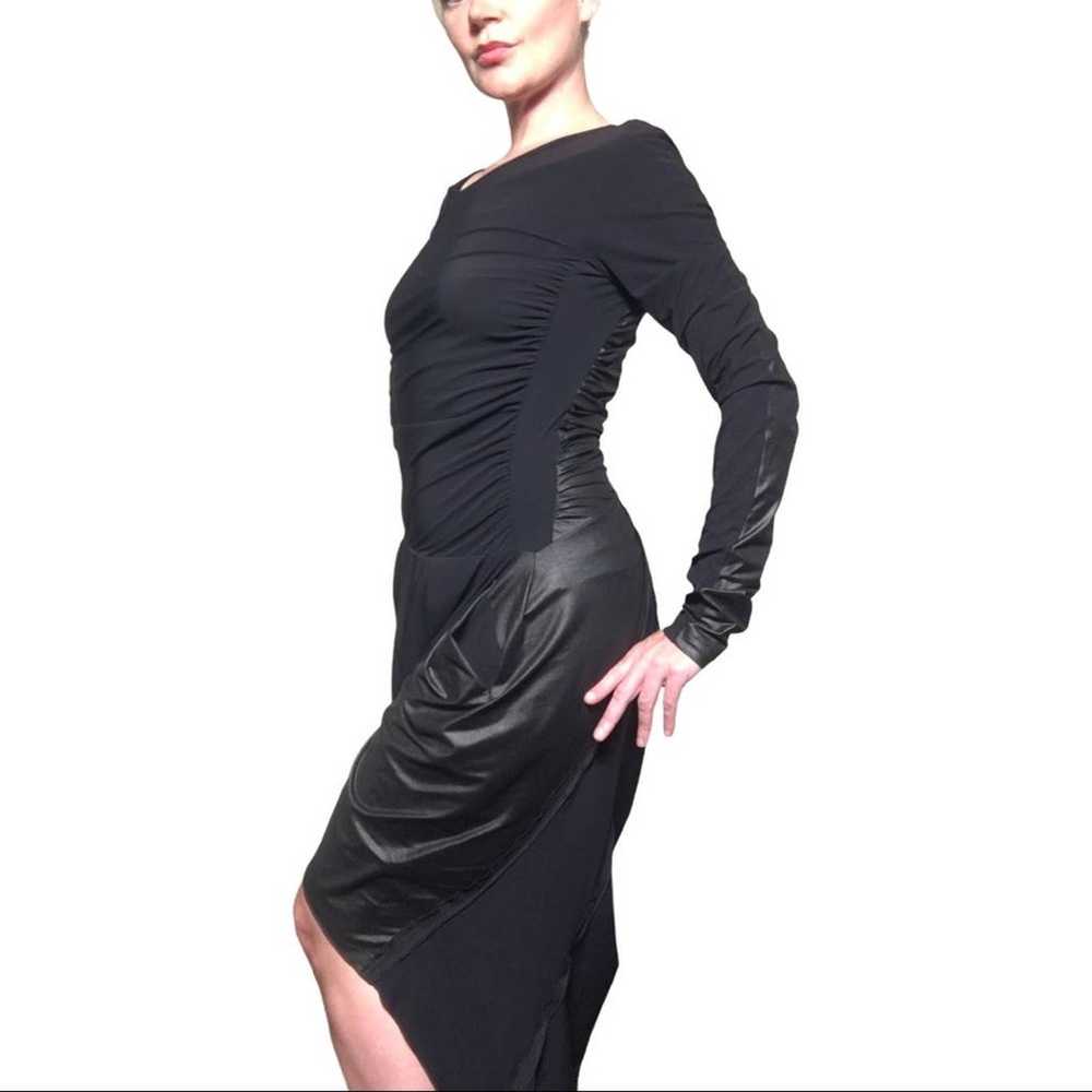 High Everyday Couture Wrap Misassembled Dress M - image 5