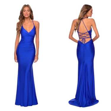 La Femme 27501 Sapphire Gown