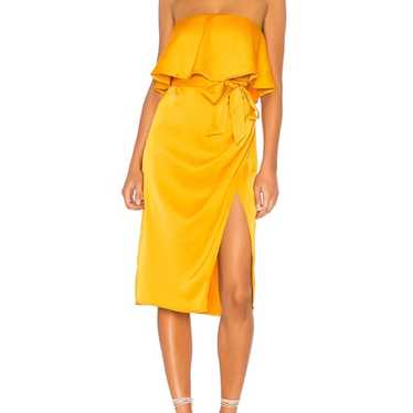 Lovers and friends marigold dress - image 1