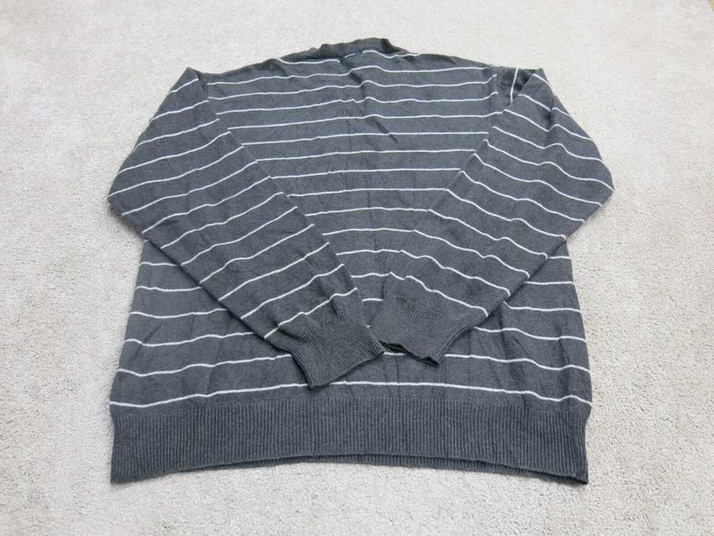 Nautica Womens Pullover Sweater Striped Long Slee… - image 2