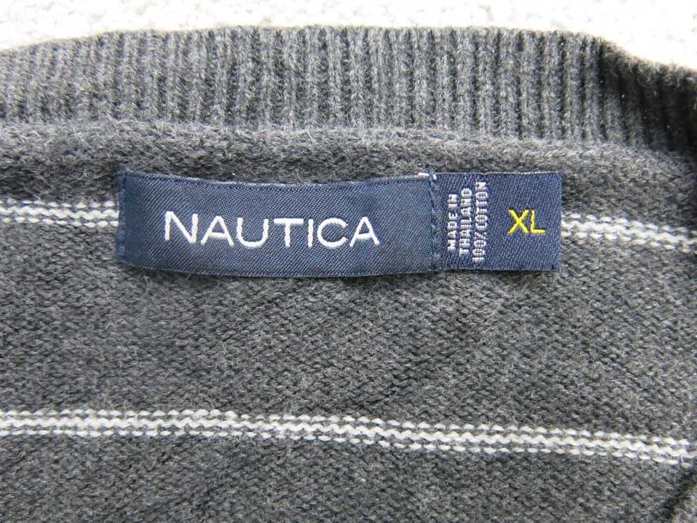 Nautica Womens Pullover Sweater Striped Long Slee… - image 5