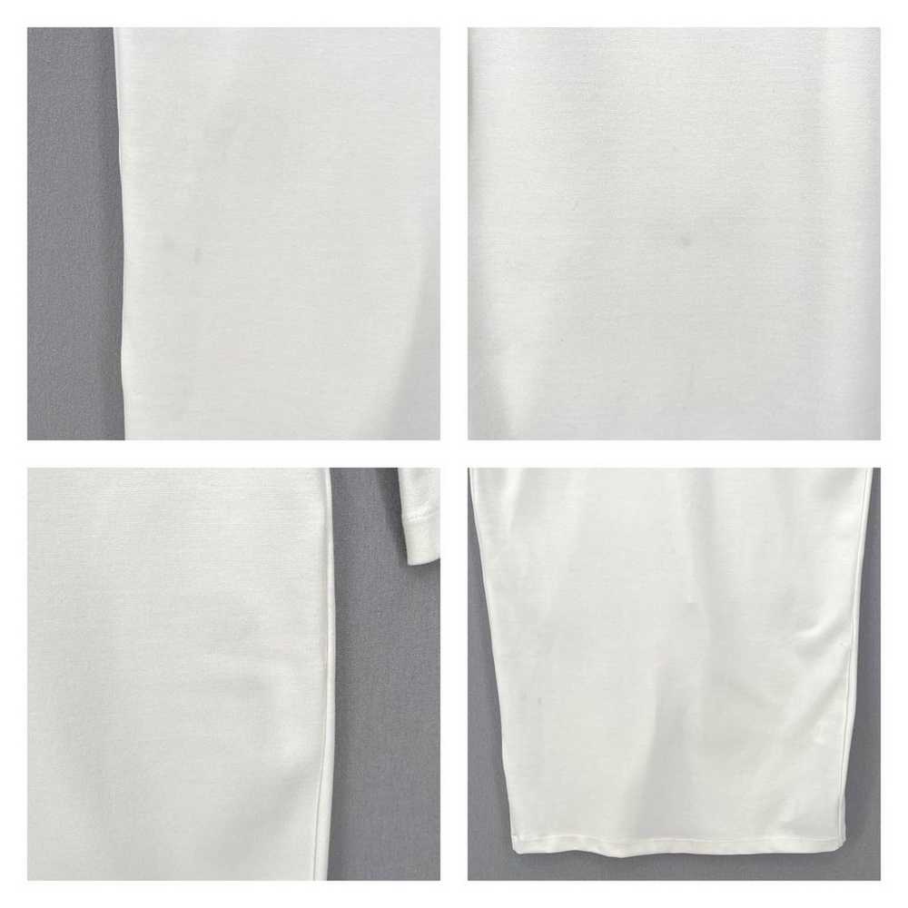 ENZA COSTA Exposed Shoulder Dress Large Off White… - image 12