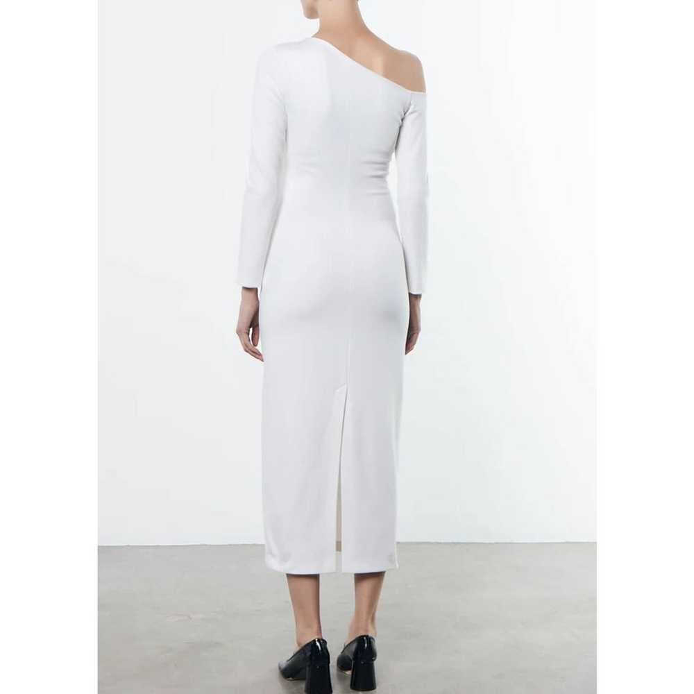 ENZA COSTA Exposed Shoulder Dress Large Off White… - image 2