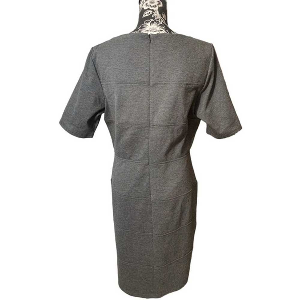 Gray Short sleeve Work Casual dress - image 2