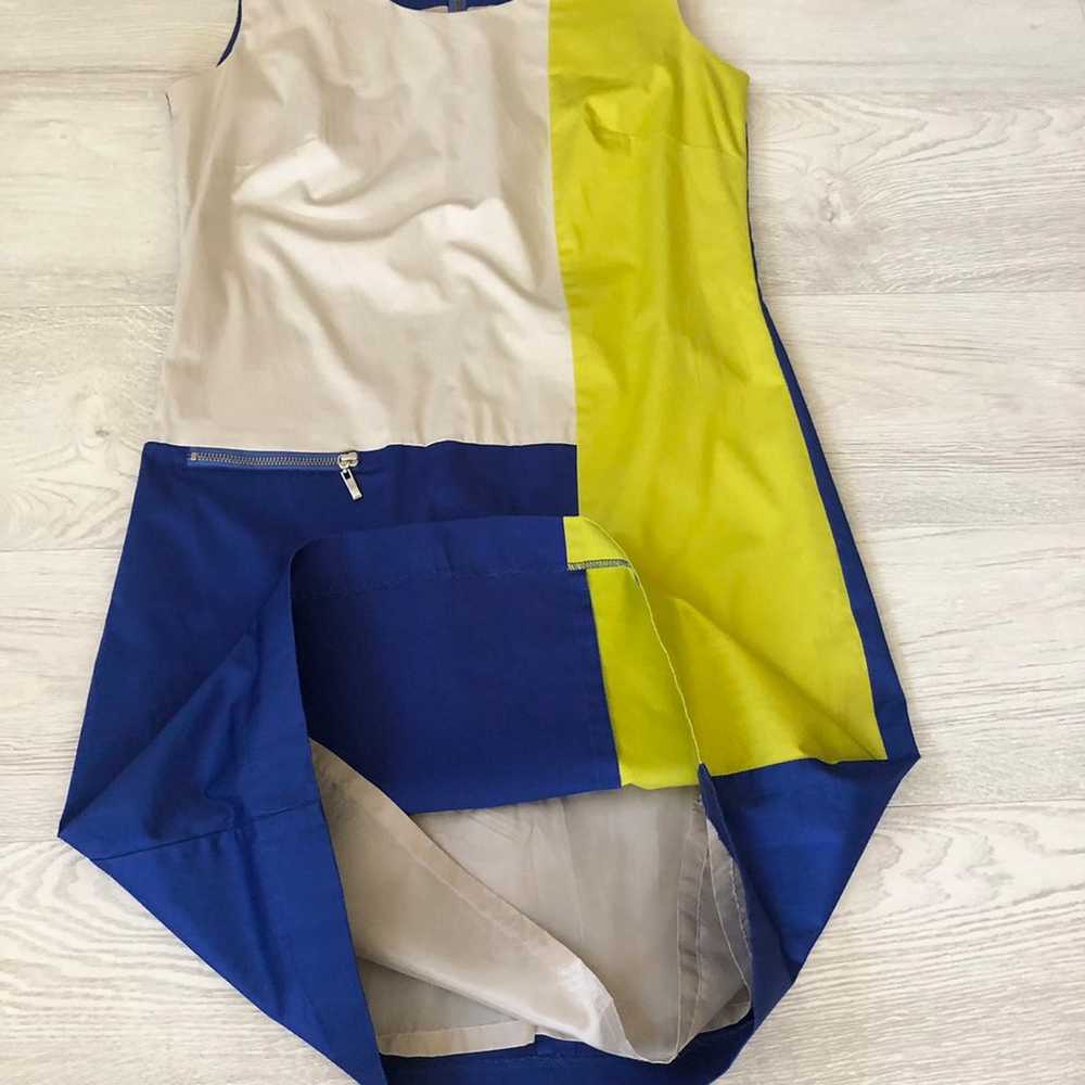 New European Solar Brand Color Block Dress Zipper… - image 12