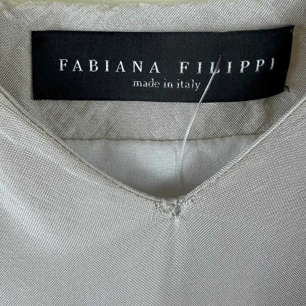 Fabiana Filippi Ivory Maxi Dress - image 4