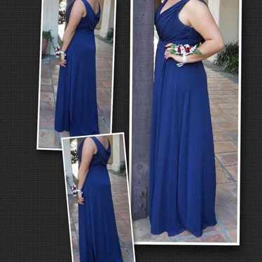 •ADORABLE SANGRIA PROM DRESS - image 1