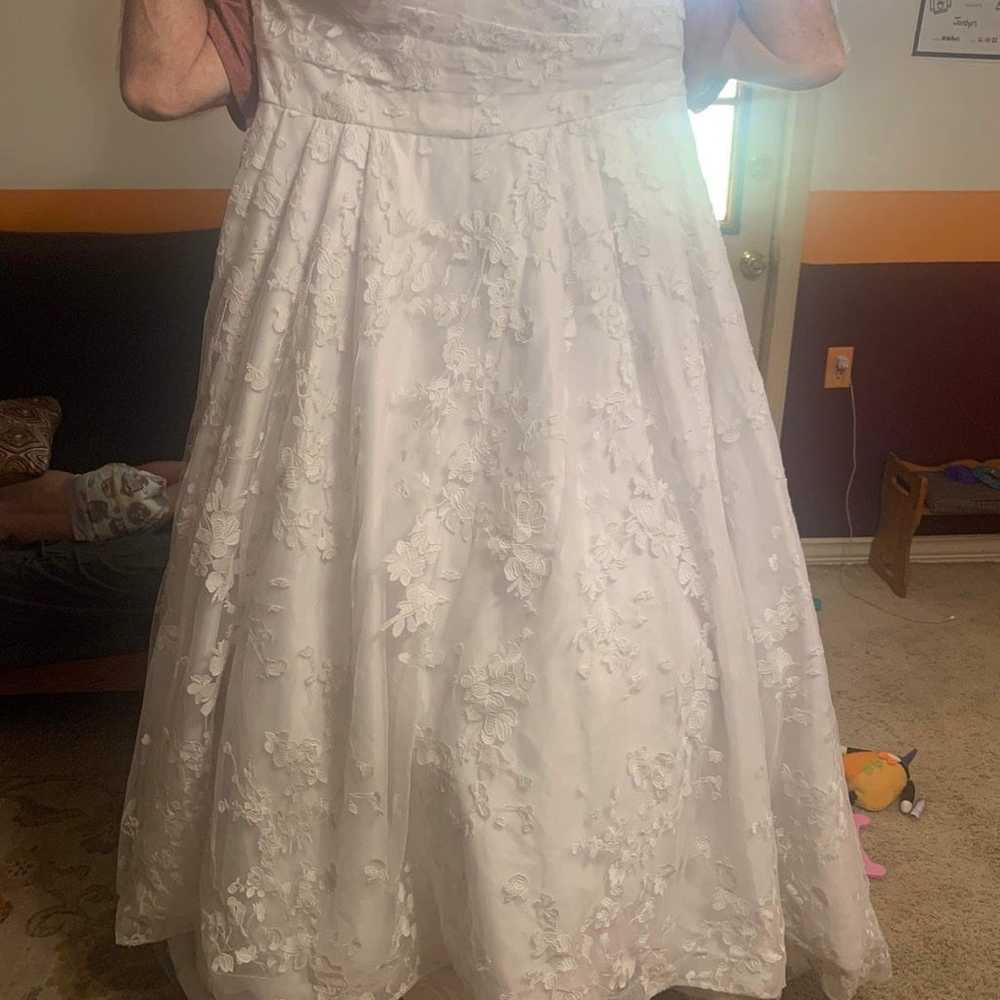 size 22 wedding dress - image 5