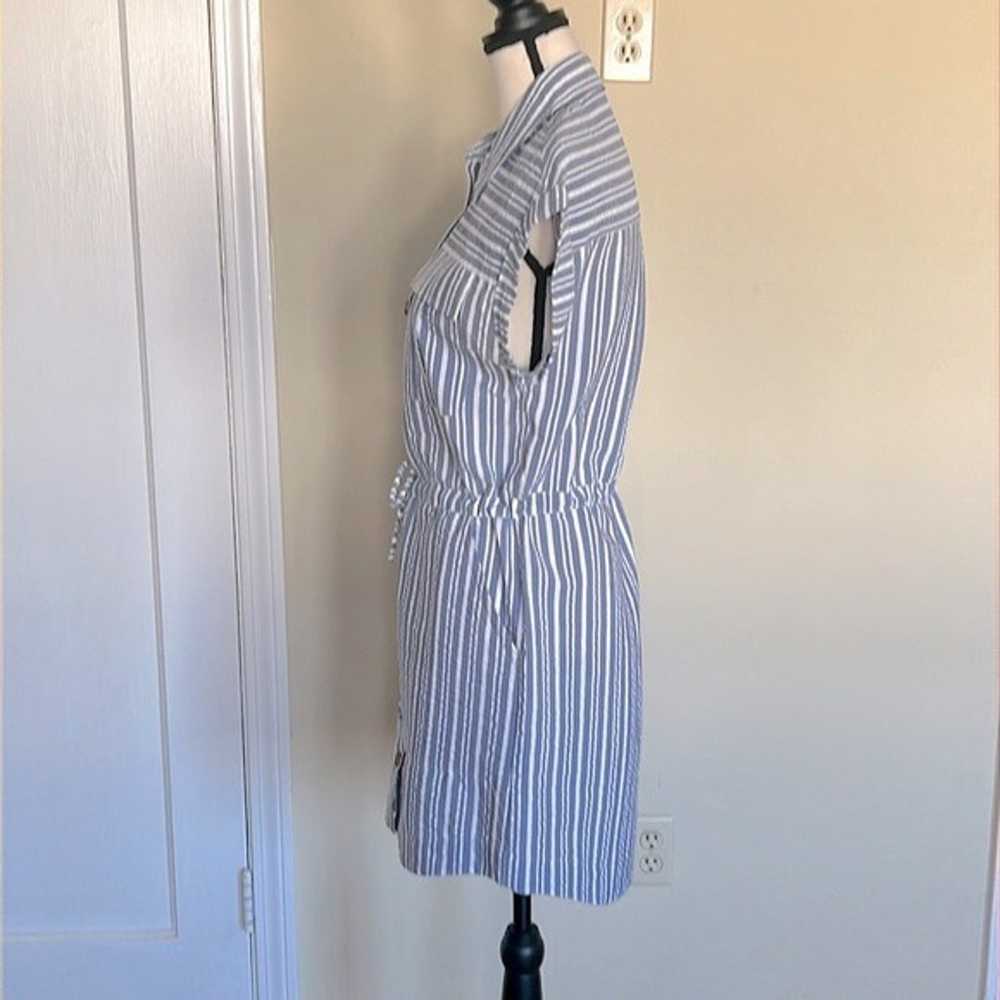 Veronica Beard Cris Striped Shirtdress - image 4