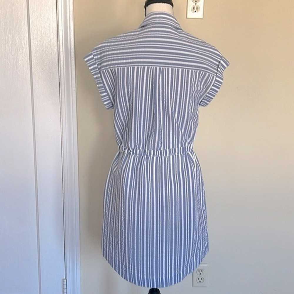 Veronica Beard Cris Striped Shirtdress - image 5