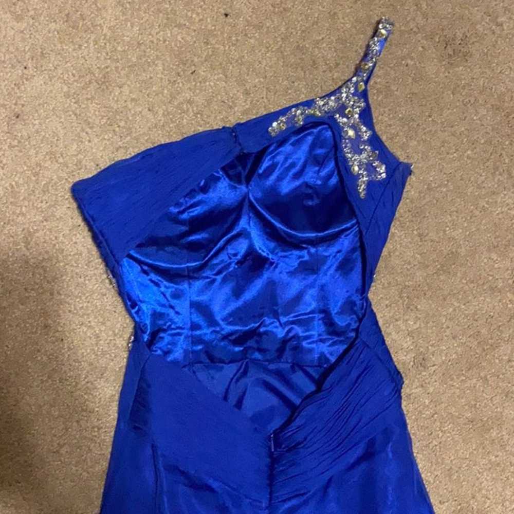 Navy Blue Prom Dress - image 5