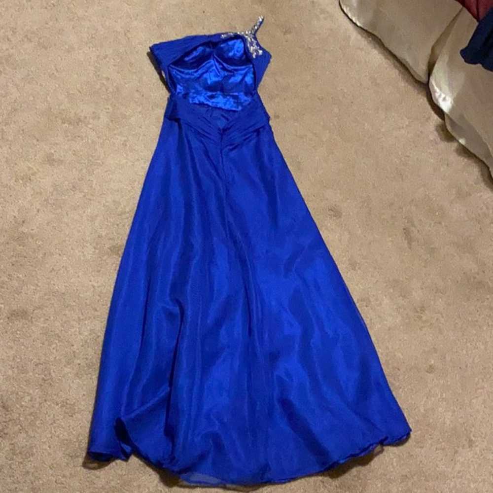 Navy Blue Prom Dress - image 6