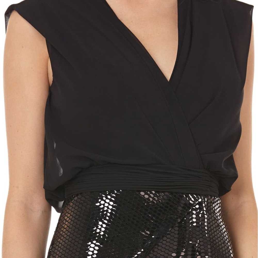 Kay Unger new york black new dress size - image 2