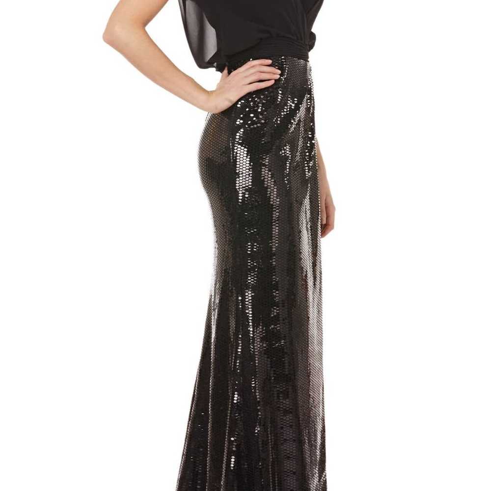 Kay Unger new york black new dress size - image 3
