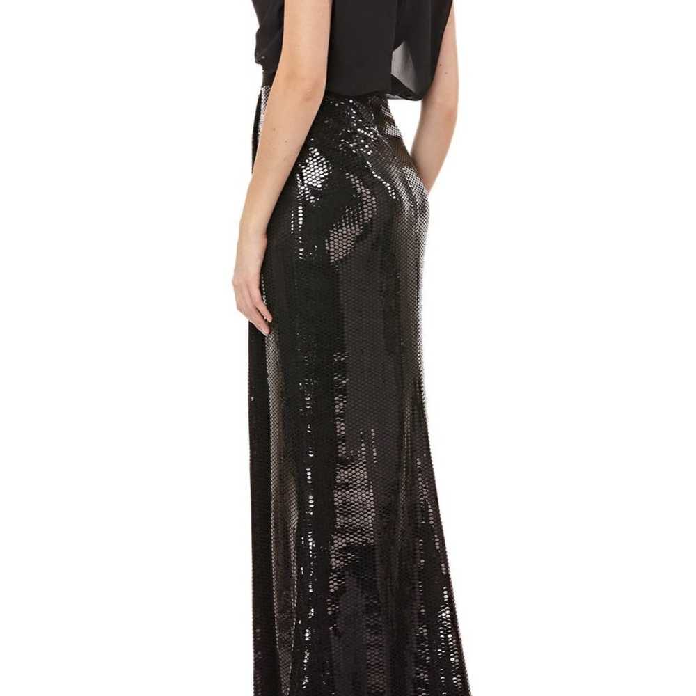 Kay Unger new york black new dress size - image 4