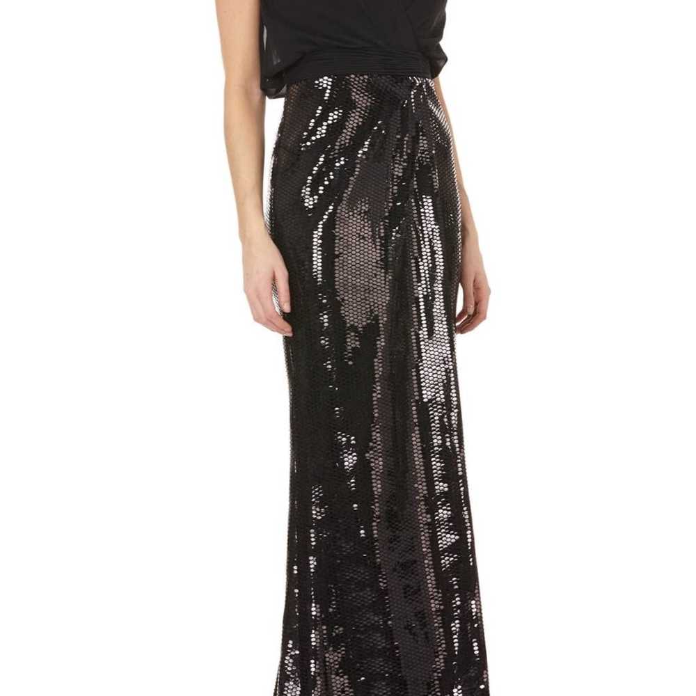 Kay Unger new york black new dress size - image 5