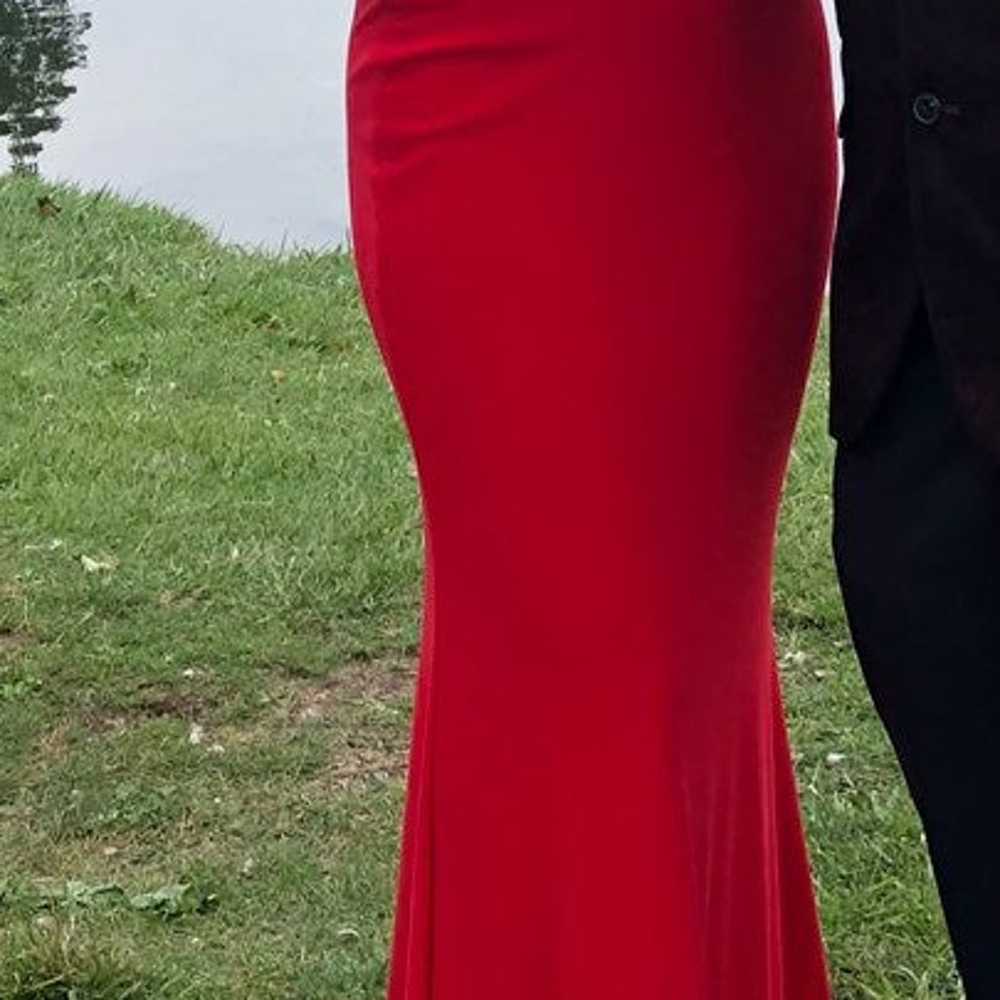 Red Prom Dress Two Piece Alyce Paris Two - image 6