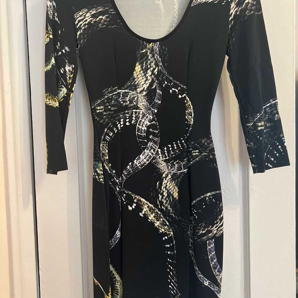 Just Cavalli Snake-Print Slim Dress - image 3