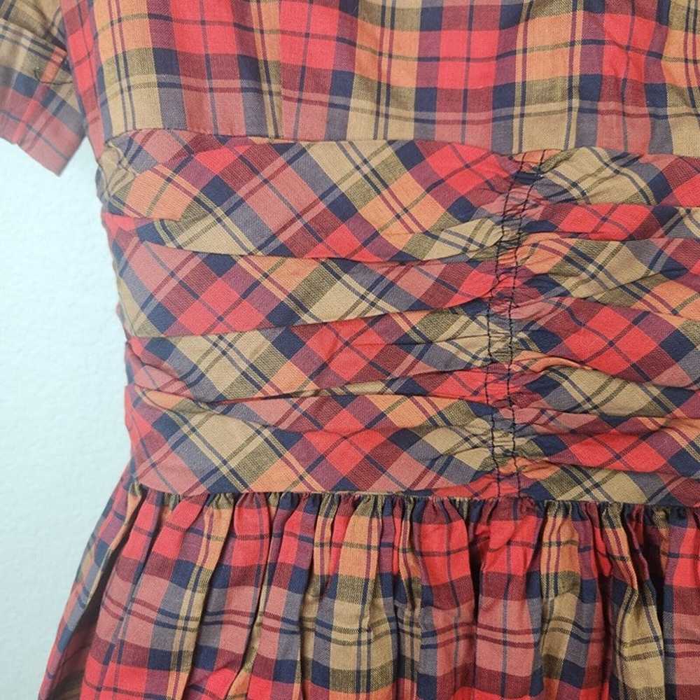 Vintage 40s 50s Vicky Vaughn Day Dress Womens S R… - image 11