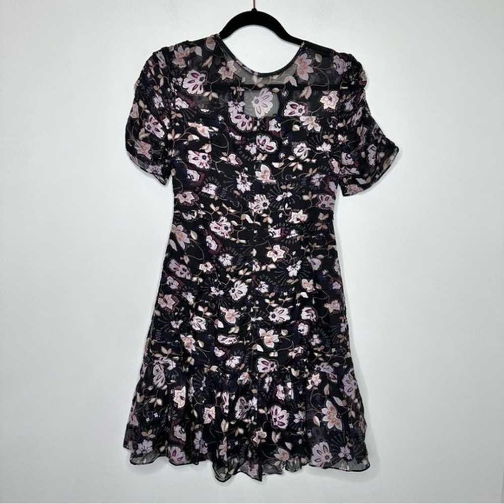 Shoshanna Kayleigh Silk Floral Mini Dress - image 3