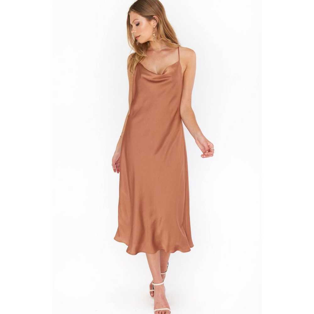 Show Me Your Mumu Verona Cowl Neck Midi Dress in … - image 4