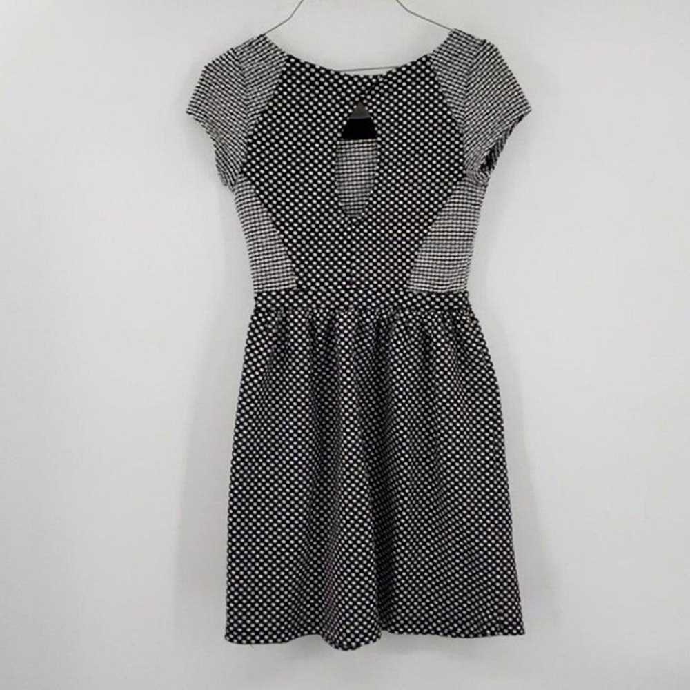 White Dots Dress with Cutout Back Size S - image 6