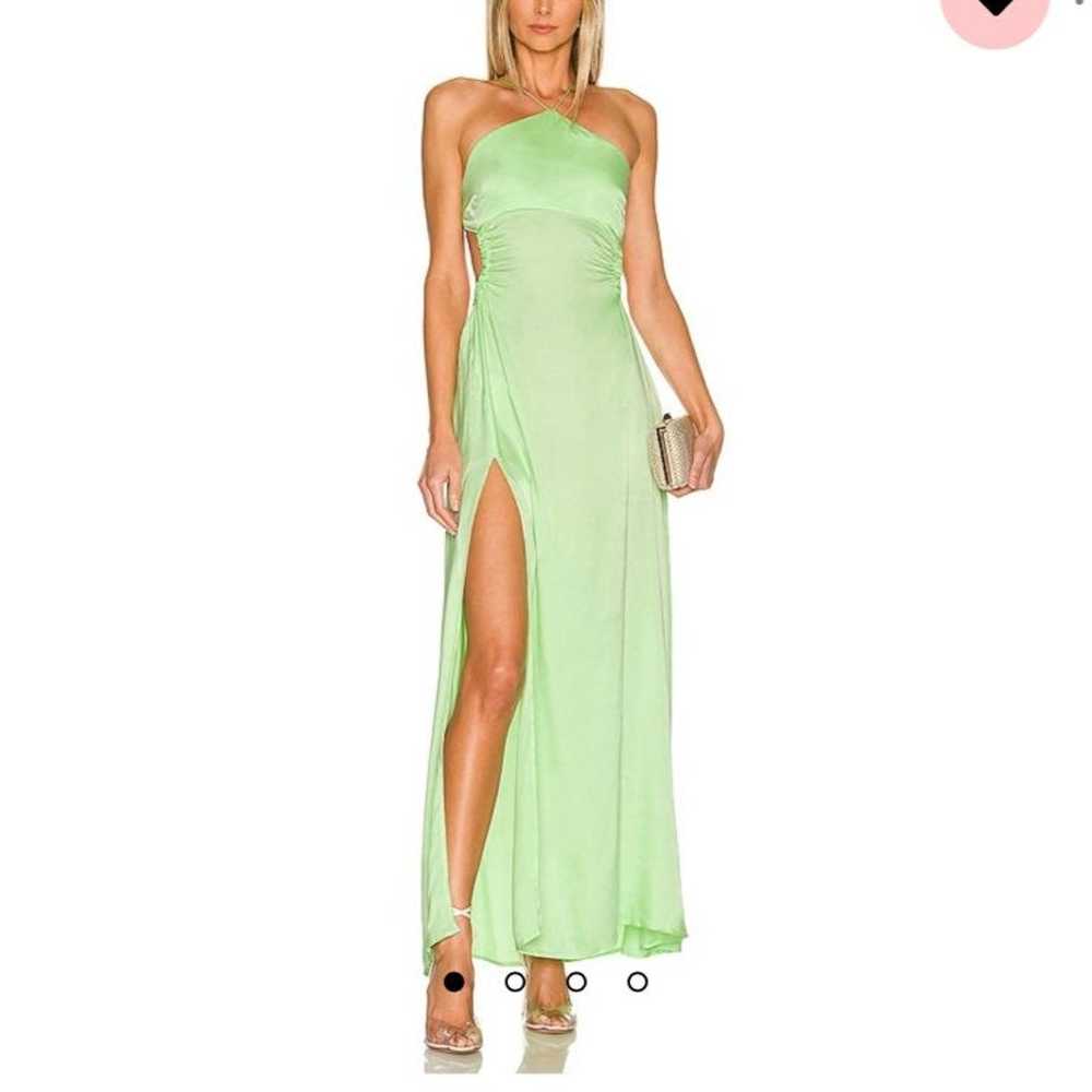For Love and Lemons Kyra Maxi Dress in Green - image 1