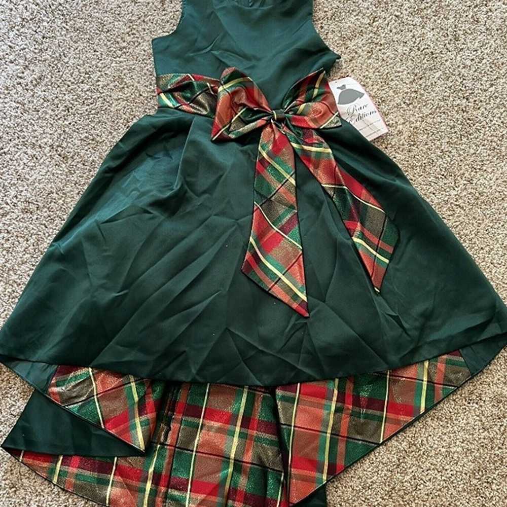 Rare Edition Girls Sleeveless Dress Green Size 8 - image 1