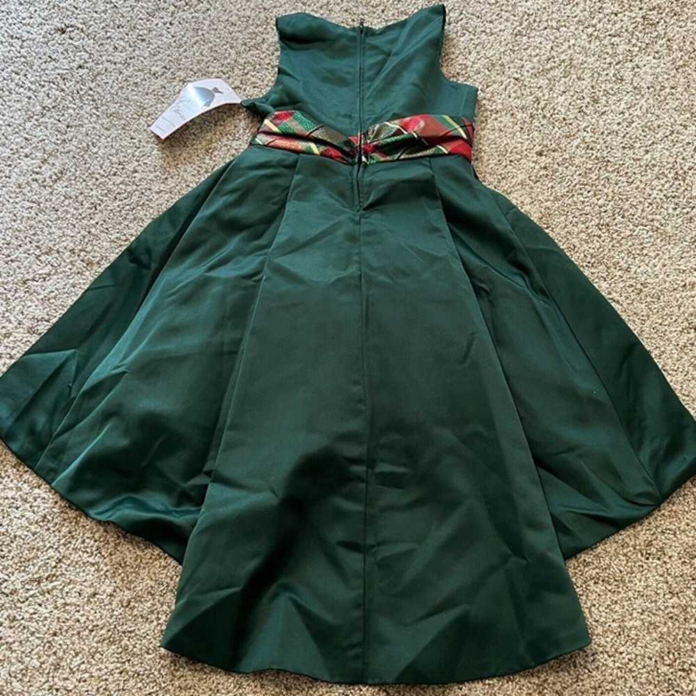 Rare Edition Girls Sleeveless Dress Green Size 8 - image 2