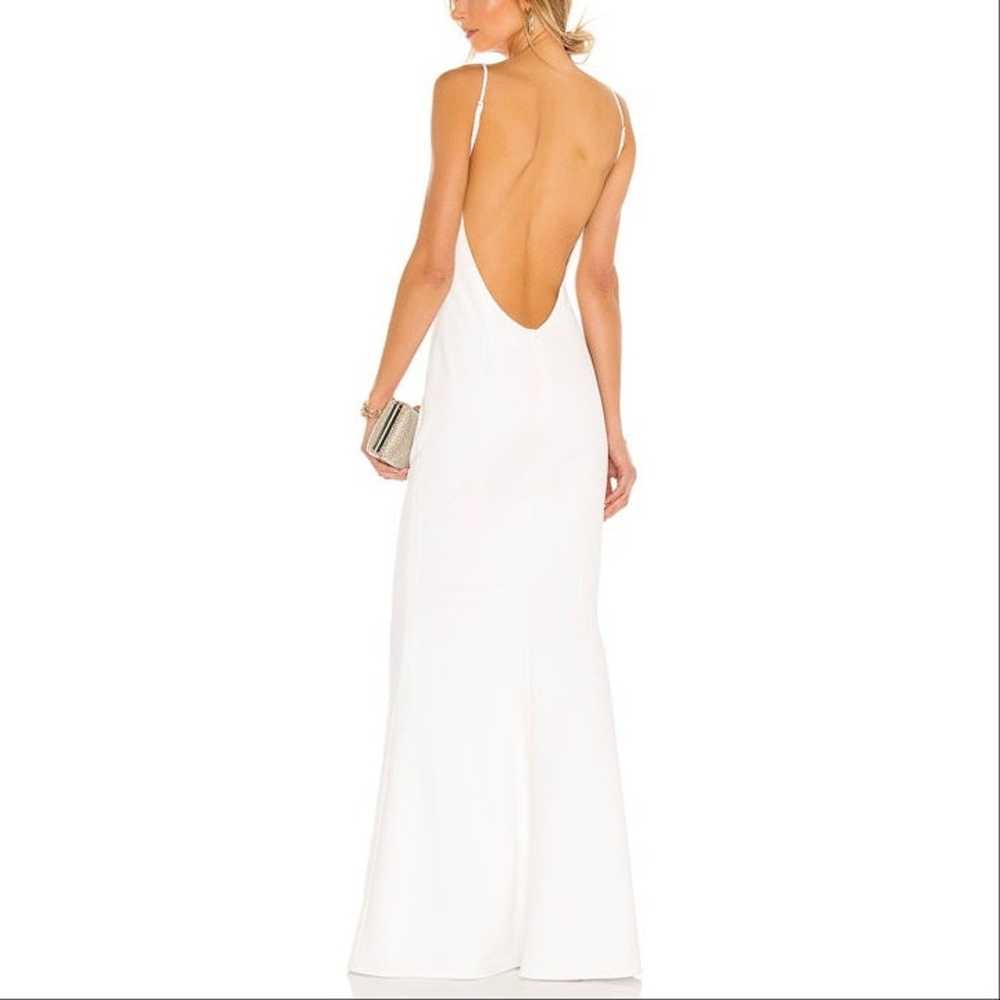 Katie May Bambina V-Neck Open Back Gown, M - image 2