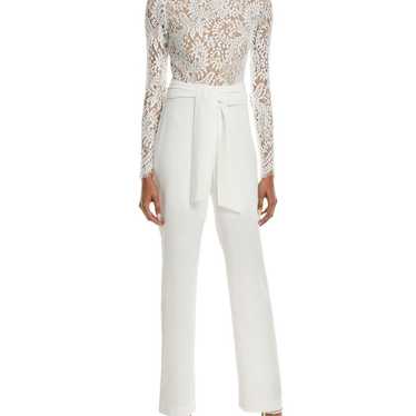 Misha Collection White Lace Jumpsuit - image 1