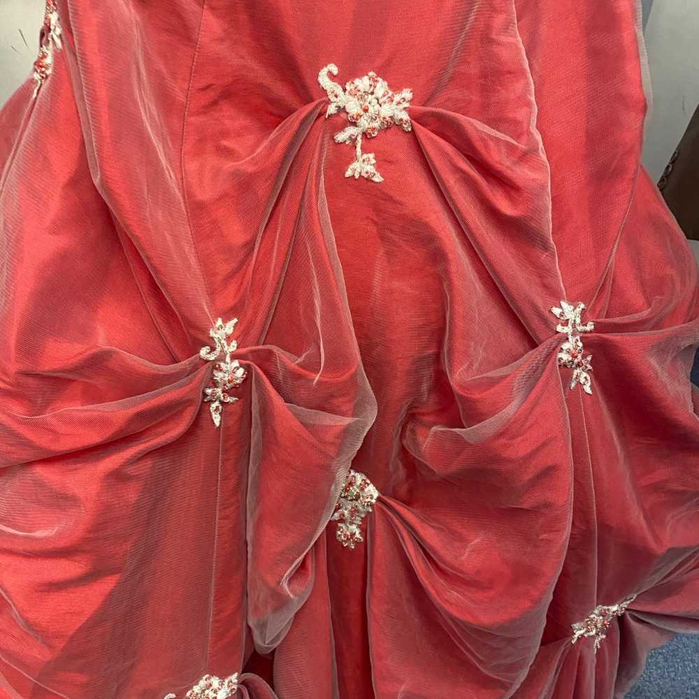 Classic Tiffany Design Pagent/Prom/Quinciera Dres… - image 4