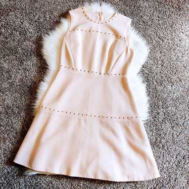 Kate spade stud fit and flare pink dress - image 1
