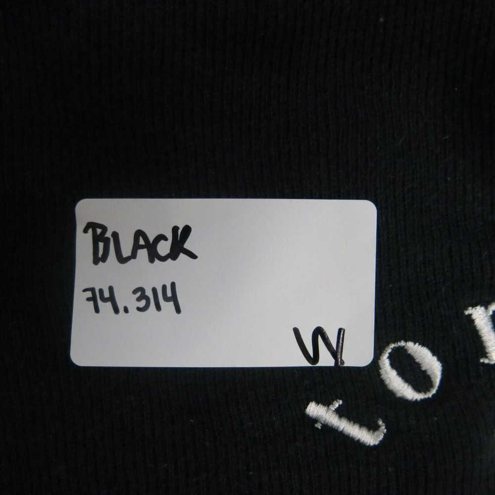 Tommy Jeans Sweater Womens S Black Spell Out Logo… - image 6