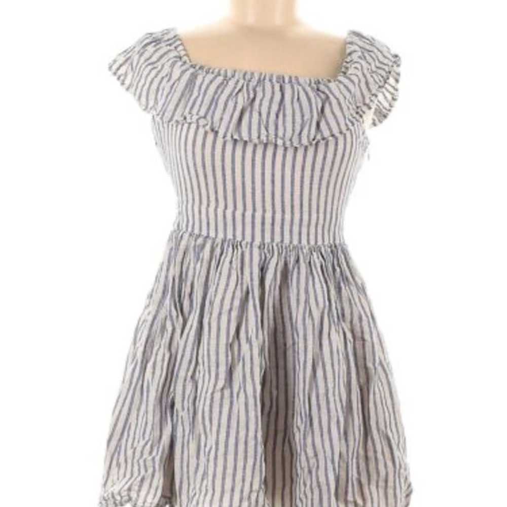 The Jetset Diaries Striped Off the Shoulder Dress - image 7
