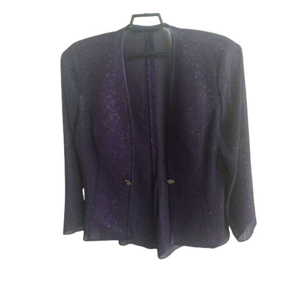 Size 14 Chiffon Maxi Dress & Jacket Mother of Bri… - image 8