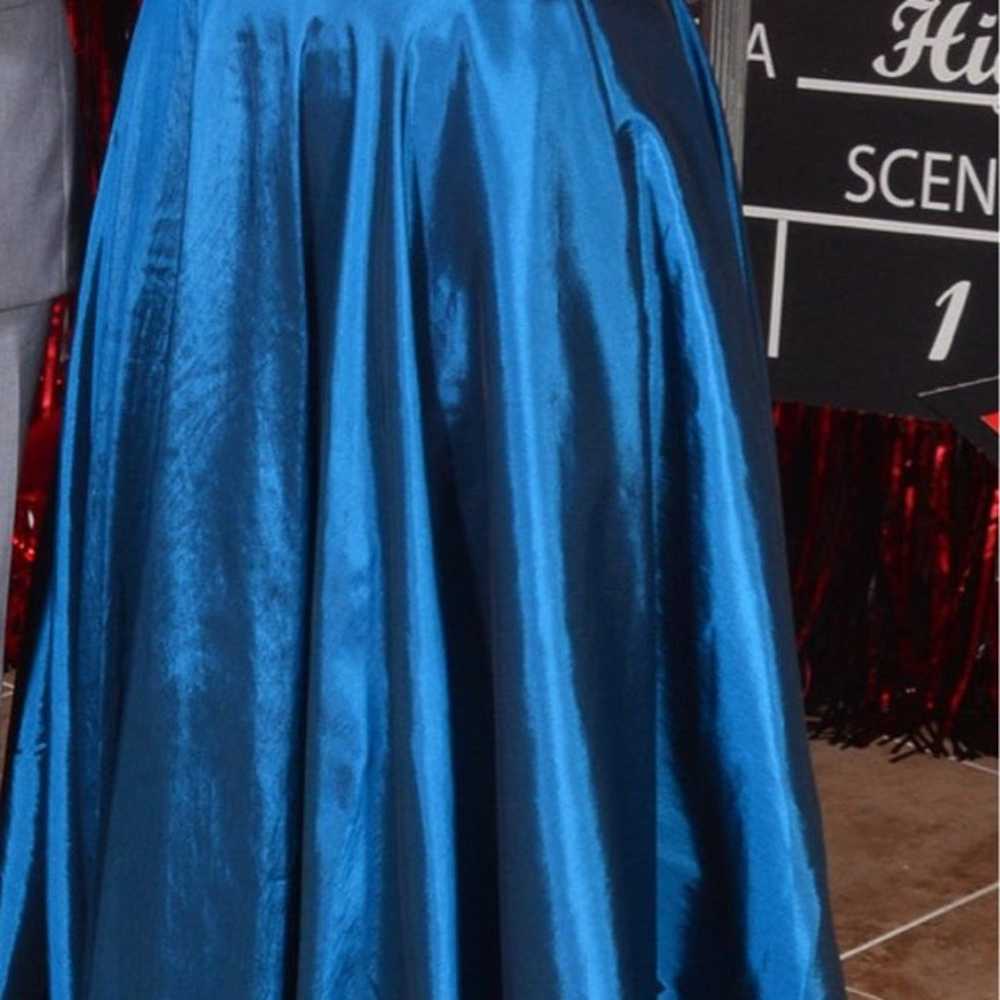 Sherri Hill Blue Prom Dress - image 2