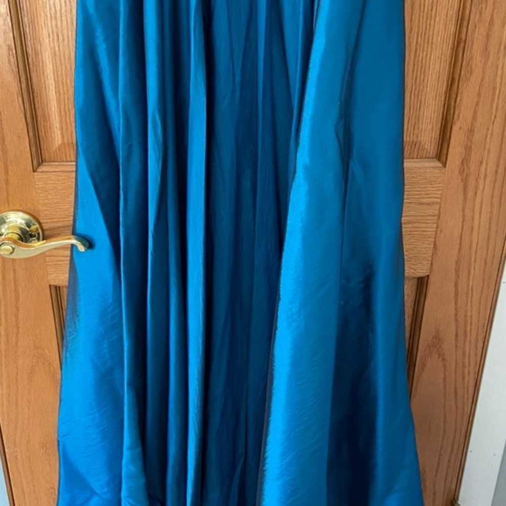 Sherri Hill Blue Prom Dress - image 4