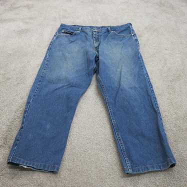 Wrangler Jeans Mens 40X32 Blue High Rise Denim St… - image 1