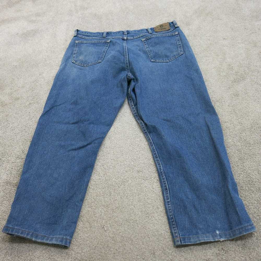 Wrangler Jeans Mens 40X32 Blue High Rise Denim St… - image 2