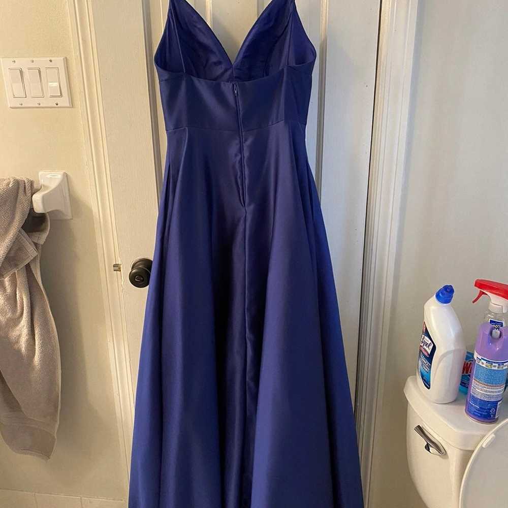 Blue Prom dress - image 2