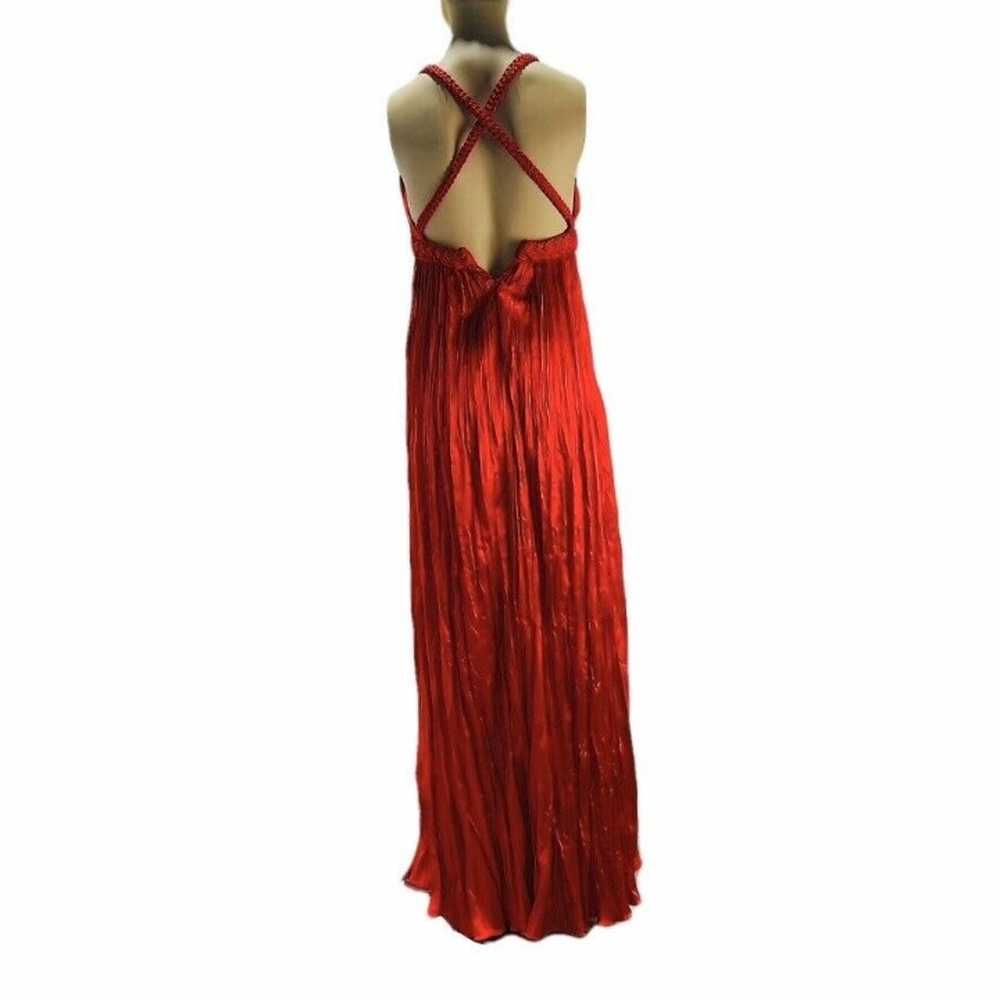MAC DUGGAL Womens Dress Size 01 Red Polyester Gow… - image 2