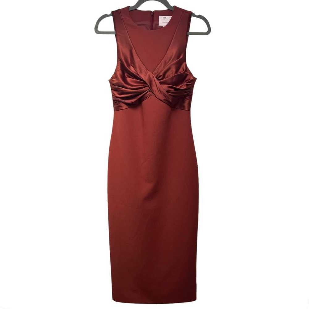 Cinq A Sept Adelise Crossover Sleeveless Sheath M… - image 3