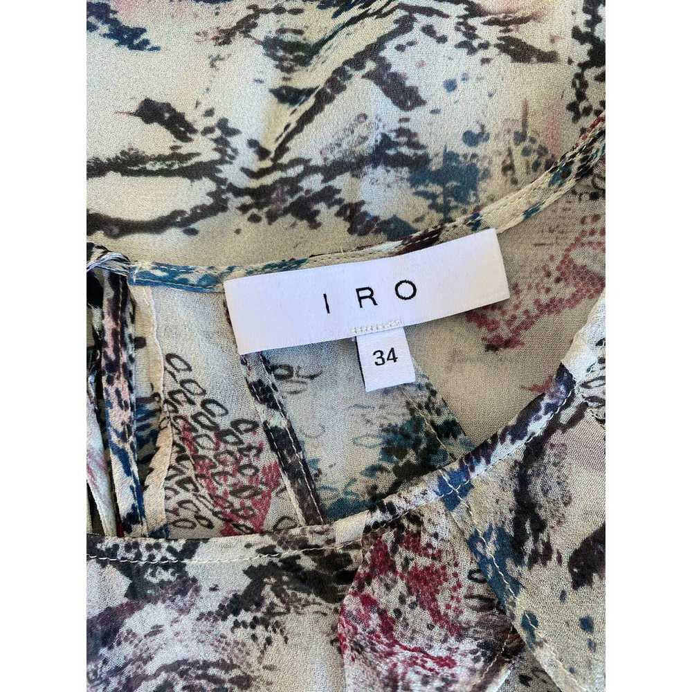 IRO Snakeskin Print Mini Dress - image 4