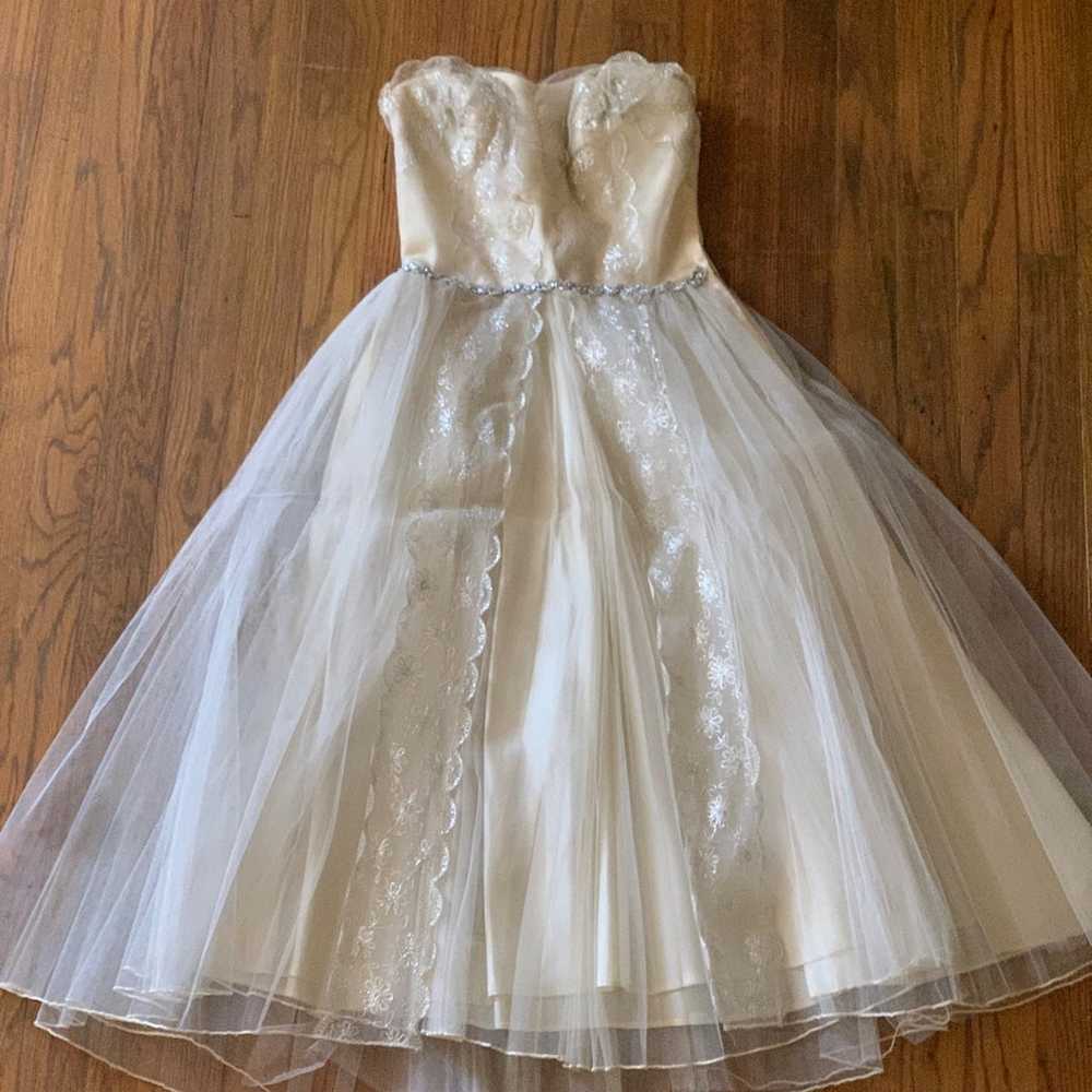 Vintage 50s Snowball Dress - image 2
